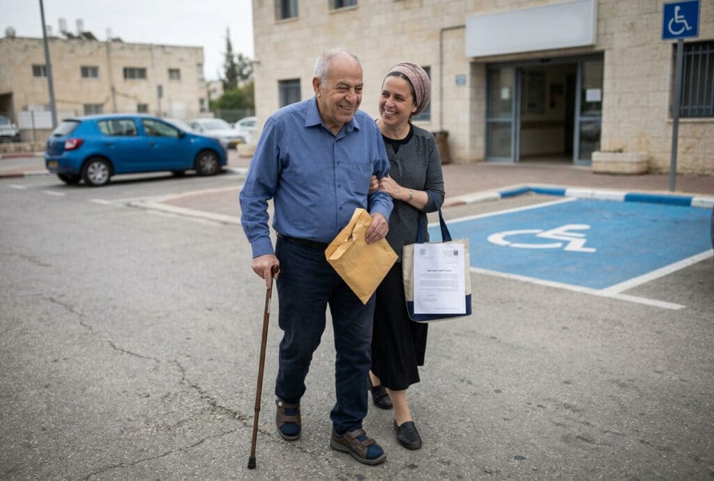 סיפור אמיתי: גבר עם ריבוי מחלות, הפרעת הליכה ואי-שליטה בשתן נדחה – וערעורו על תו חניה לנכה הצליח. למדו איך לעשות זאת נכון.